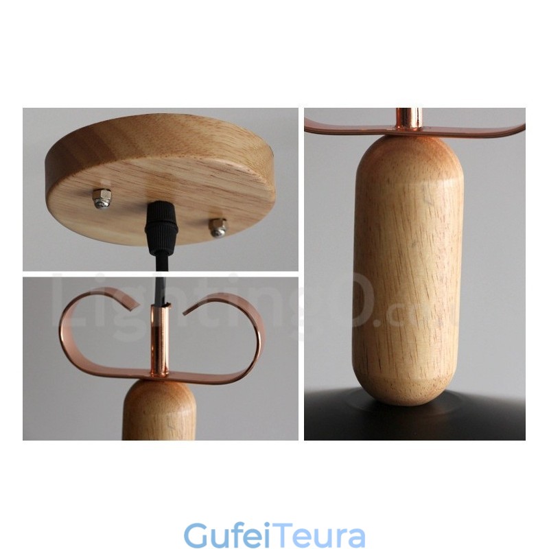 תאורת תליון מודרנית עכשווית רבת צבעים