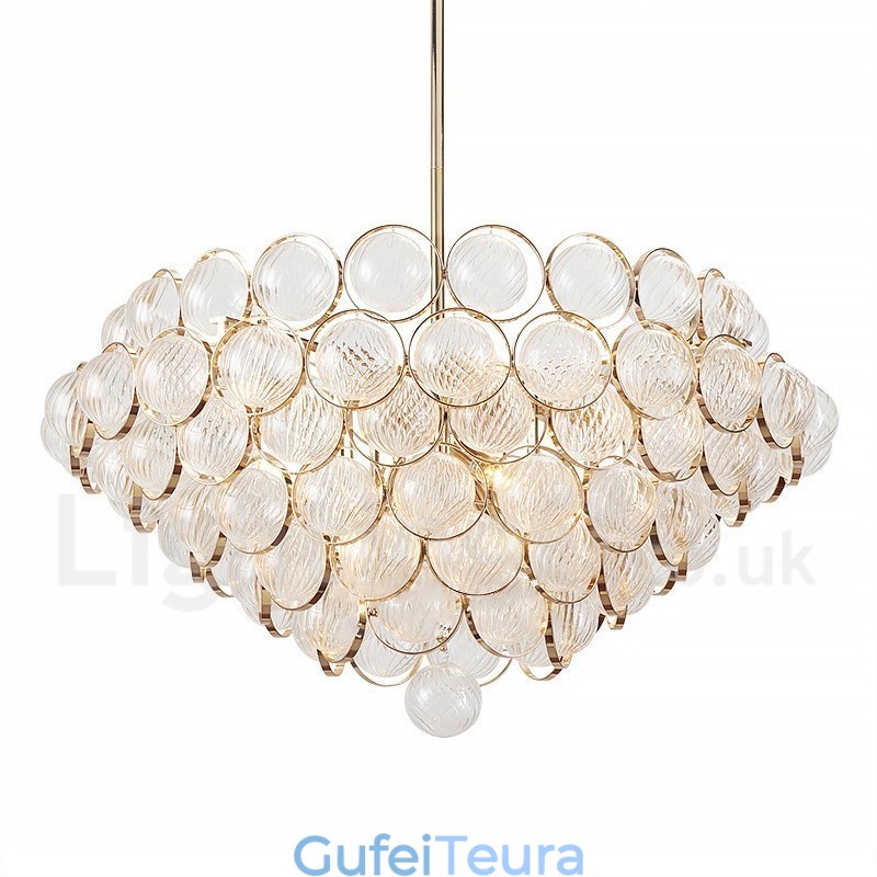 תאורת תליון יוקרתית מודרנית עכשווית 1 אור