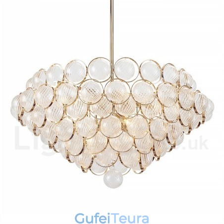 תאורת תליון יוקרתית מודרנית עכשווית 1 אור