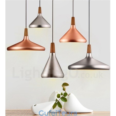 מתכת מודרנית מודרנית 1 אור תליון אור