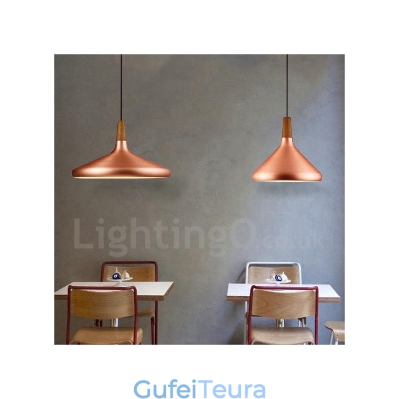 מתכת מודרנית מודרנית 1 אור תליון אור