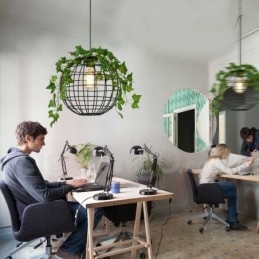 תאורת תליון גלובוס וינטג' מדינה