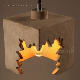 תאורת תליון בטון מודרנית מודרנית