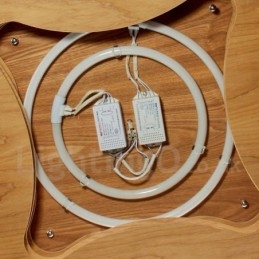 Light Flush Mount Wood