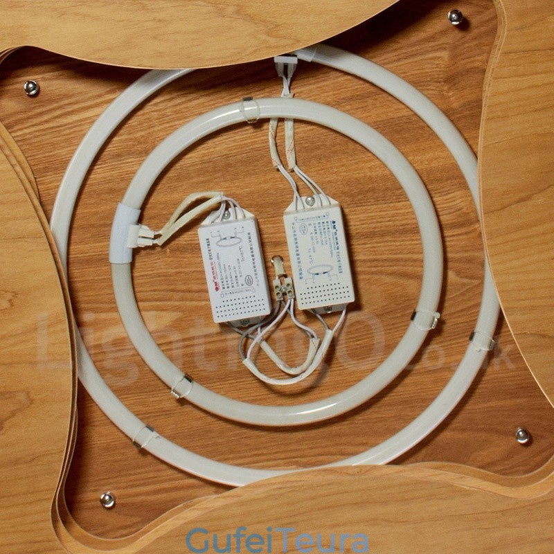 Light Flush Mount Wood
