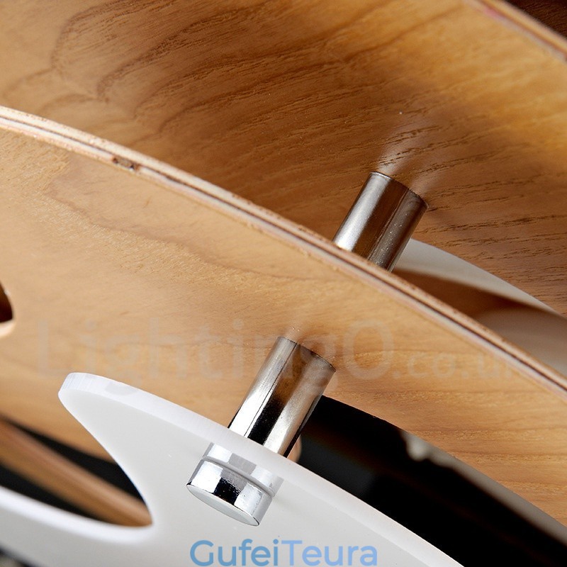 Light Flush Mount Wood