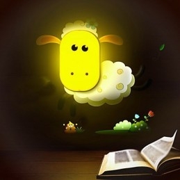 Creative Spirit בקרת אור חכמה מנורת לילה קטנה ילדים מנורות קיר מנורות