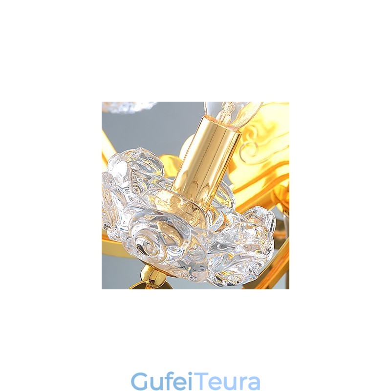 נברשת מתכת מודרנית עכשווית