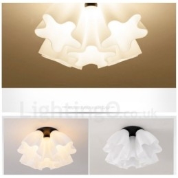 נברשת משולבת 5 אור כפרי לודג'