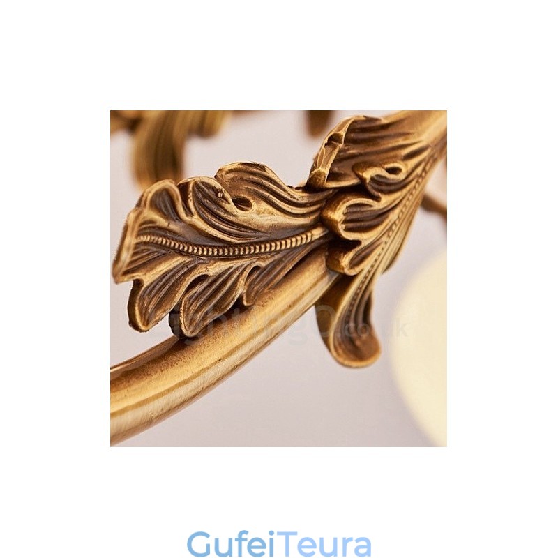 8 נברשת יוקרה מתכת קלאסית מסורתית קלה