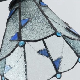 11 נברשת מתכת אמבטיה משולבת בסגנון ים תיכוני קל