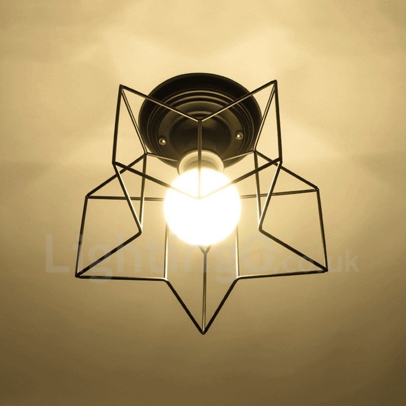 יחיד אור כפרי לודג' נברשת משולבת