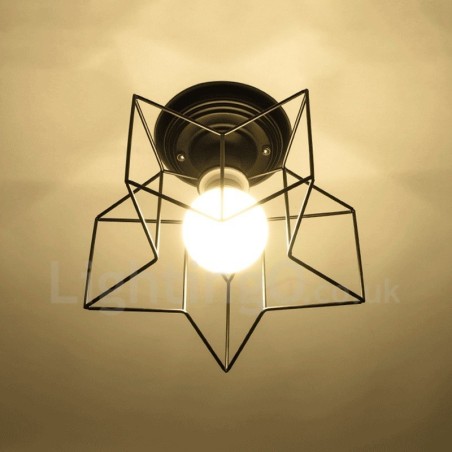 יחיד אור כפרי לודג' נברשת משולבת