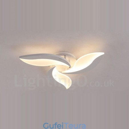 3 נברשת משולבת מודרנית ועכשווית קלה