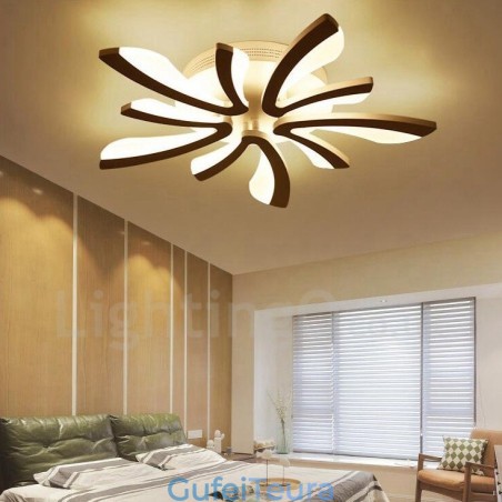 5 נברשת משולבת מודרנית ועכשווית קלה