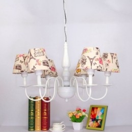 נברשת מתכת משולבת קלאסית מסורתית