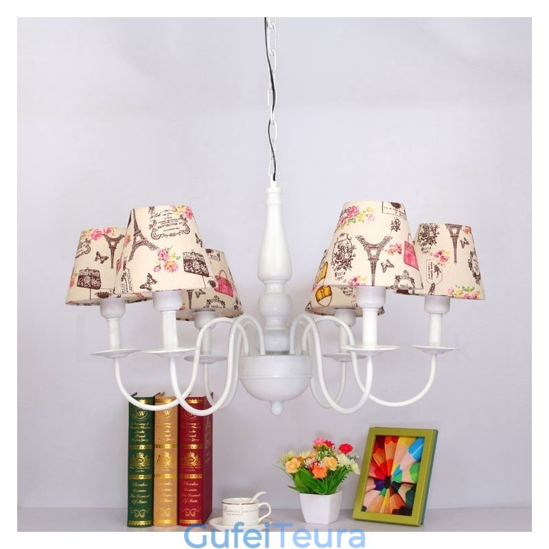 נברשת מתכת משולבת קלאסית מסורתית