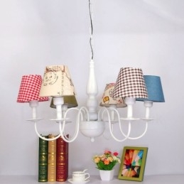 נברשת מתכת משולבת קלאסית מסורתית