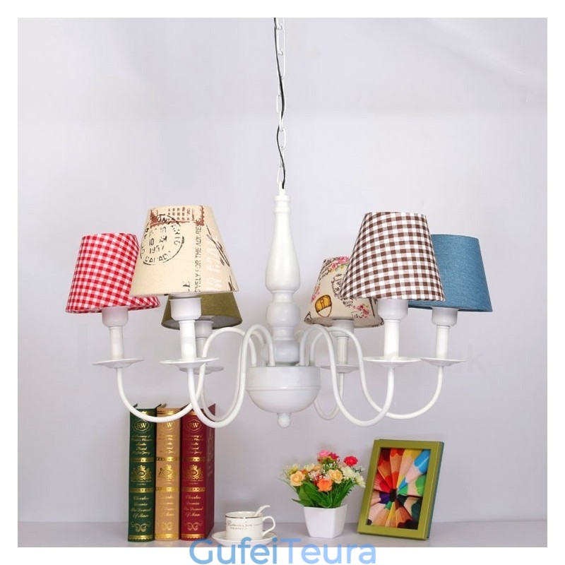 נברשת מתכת משולבת קלאסית מסורתית