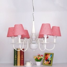 נברשת מתכת משולבת קלאסית מסורתית