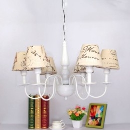 נברשת מתכת משולבת קלאסית מסורתית