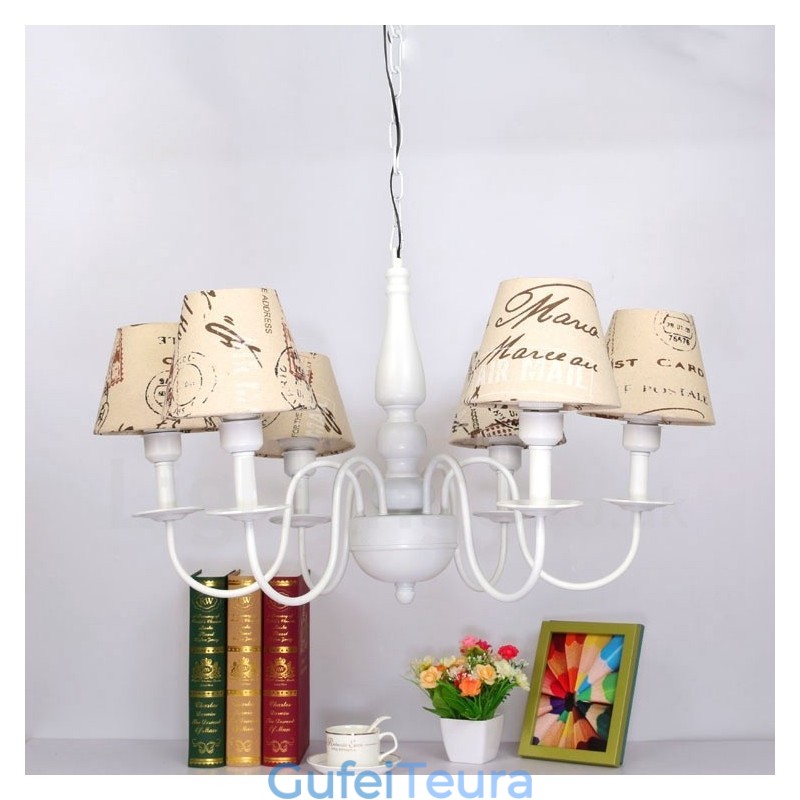 נברשת מתכת משולבת קלאסית מסורתית