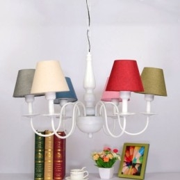 נברשת מתכת משולבת קלאסית מסורתית