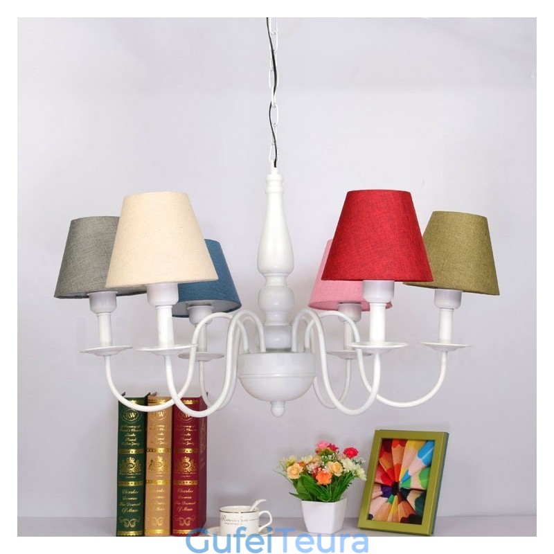 נברשת מתכת משולבת קלאסית מסורתית