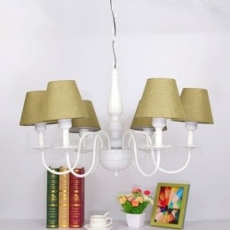 נברשת מתכת משולבת קלאסית מסורתית