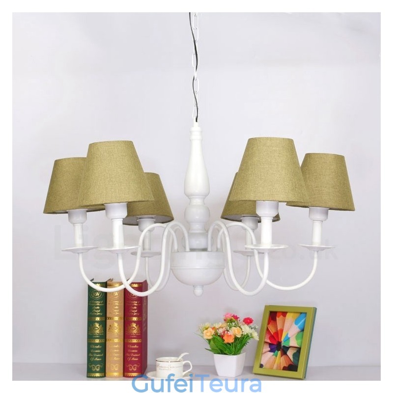 נברשת מתכת משולבת קלאסית מסורתית