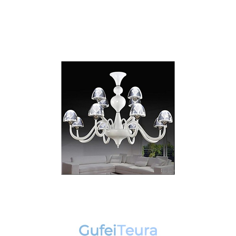 תליון פטריות קריסטל יצירתי מינימליסטי מודרני 8+4