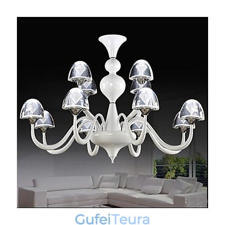 תליון פטריות קריסטל יצירתי מינימליסטי מודרני 8+4