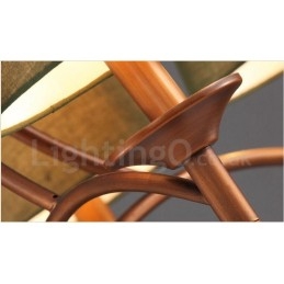 8 נברשת מתכת משולבת כפרית אור