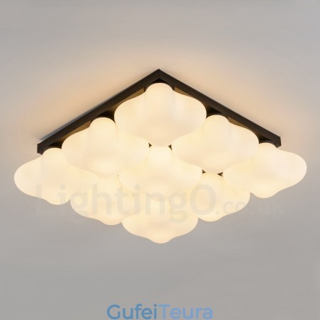 9 אור כפרי לודג' משולב אור פלאש הר