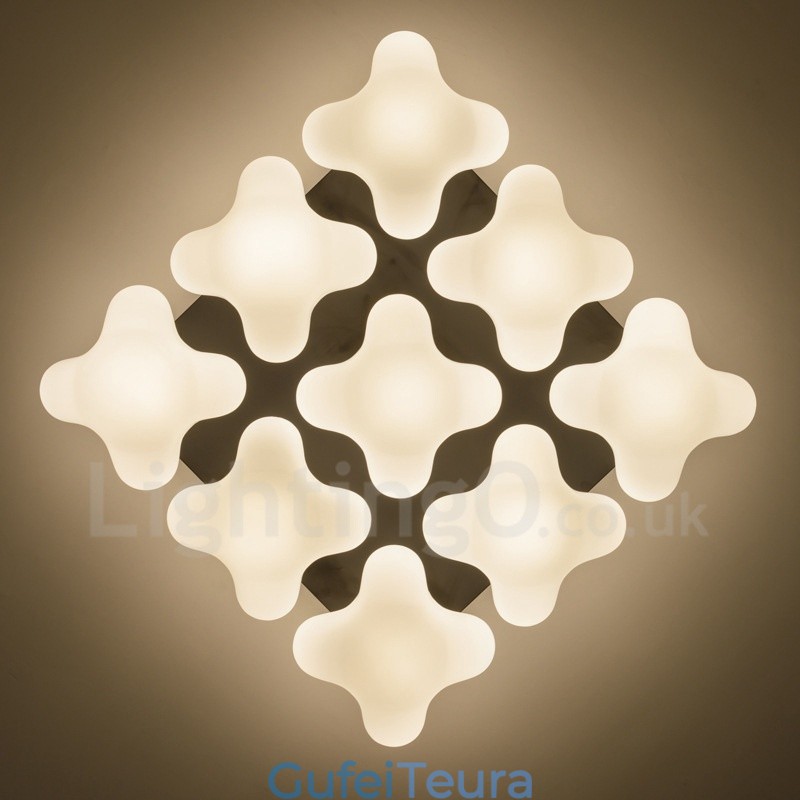 9 אור כפרי לודג' משולב אור פלאש הר