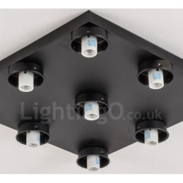 9 אור כפרי לודג' משולב אור פלאש הר