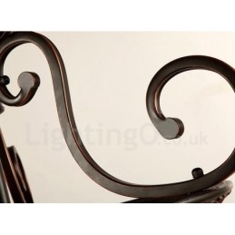 יחיד אור כפרי לודג' משולב מתכת פלאש הר אור