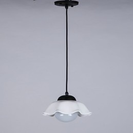 כפרי לודג' תכונת ציור למעצבים מתכת חנויות מקורה 2 נורות נברשת