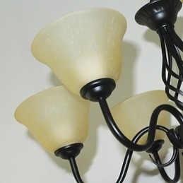 מסורתי קלאסי כפרי לודג' וינטג' רטרו מדינה אחרים תכונה עבור מעצבים בסגנון מיני נברשת מתכת