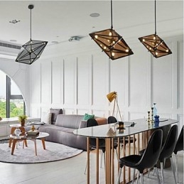 תכונה מסורתית קלאסית רטרו אלקטרו עבור מעצבים נברשת מתכת