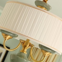 כל נברשת נחושת ירקן דקורטיבית