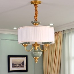 כל נברשת נחושת ירקן דקורטיבית