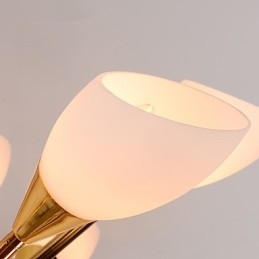 Nordic Simple Atmospheric Pastoral Chandelier מנורת נברשת לובי יצירתי