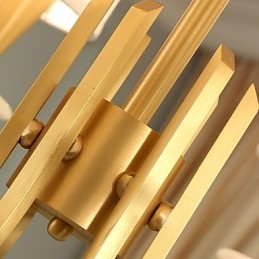 כל נברשת נחושת ירקן דקורטיבית