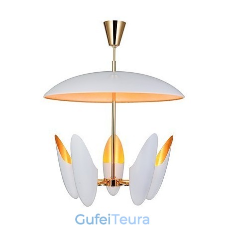 5 אור נברשת קצר אמנות מודרנית עכשווית מנורת תליון