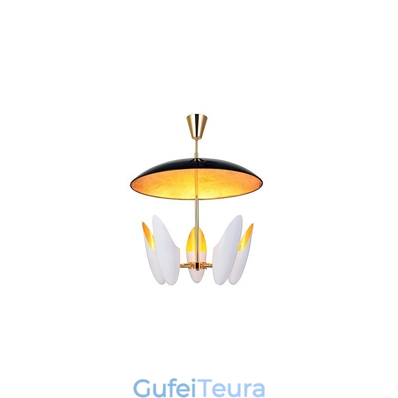 5 אור נברשת קצר אמנות מודרנית עכשווית מנורת תליון