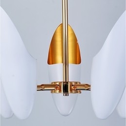 5 אור נברשת קצר אמנות מודרנית עכשווית מנורת תליון