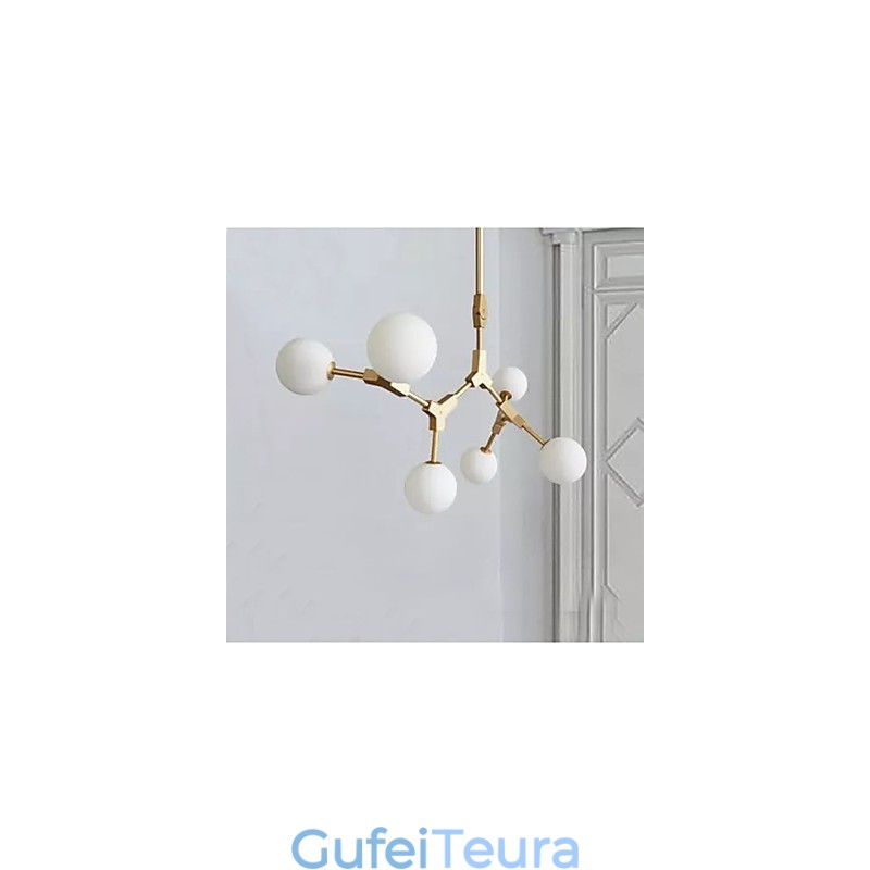 תכונת ציור קלאסית מסורתית עבור אור תליון עץ במבוק בסגנון מיני