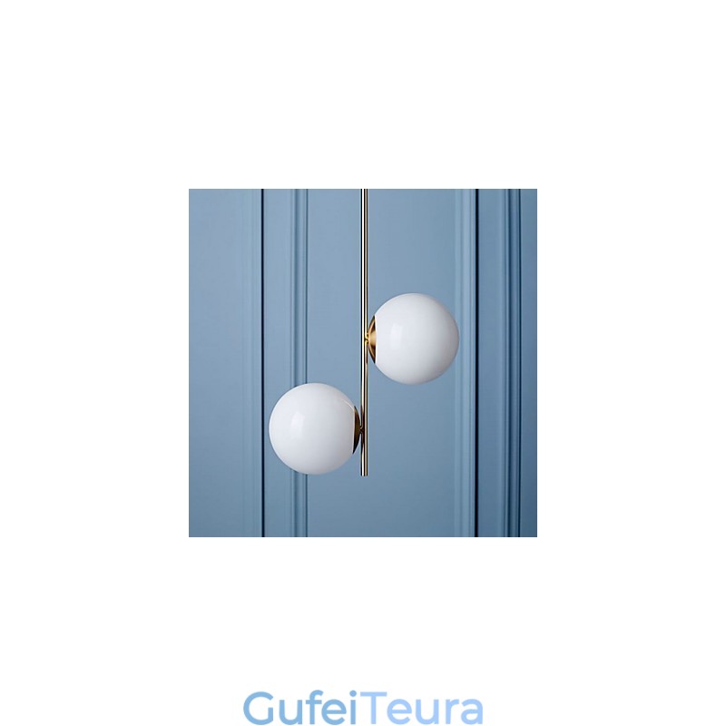 כפרי לודג' תכונת ציור למעצבים מתכת חנויות מקורה 2 נורות נברשת