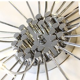 תכונת כרום מודרנית עכשווית עבור מעצבים בסגנון מיני נברשת מתכת לילדים